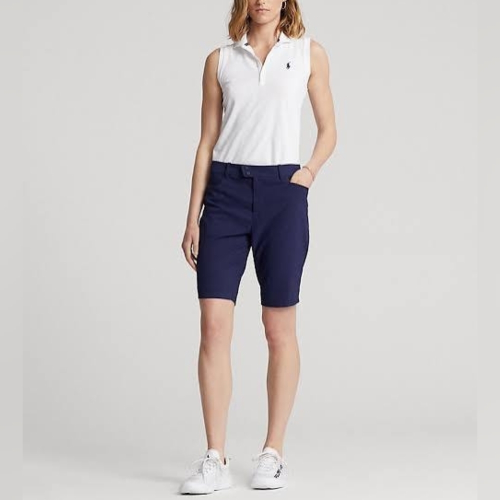 Ralph Lauren Dark Blue Flat Front Shorts